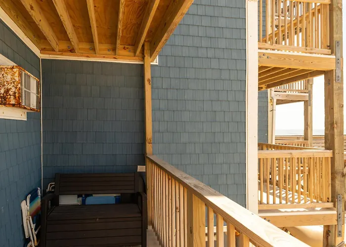 Beach Balcony Sun Oceanfront Condo Sandpiper