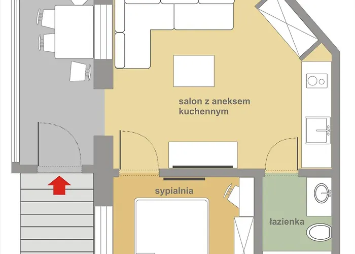 Sanhaus Apartments - Ul Haffnera I Okolice - 3-5 Minut Od Plazy I Deptaka
