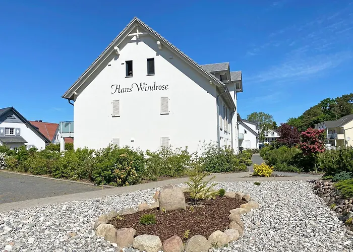 Haus Windrose Whg 01 Seehase Mit Terrasse Balkon