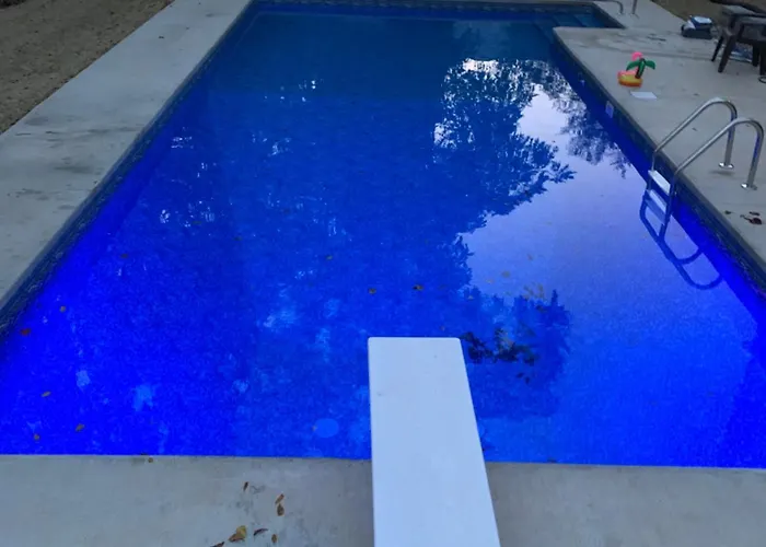 Swimming Under The Stars In The Historical District