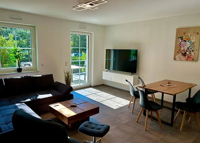 Ferienapartment Mit Garten Im Gruenen