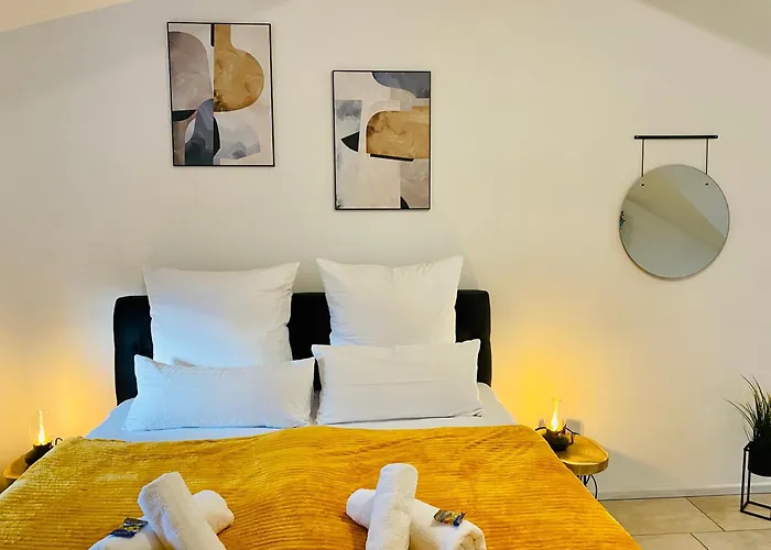 Weil Am Rhein II Design-Apartment I Klimaanlage I Basel 8 Km I Boxspring