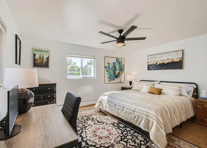 Natural Light, High-Vaulted Ceilings Apartment And Garage