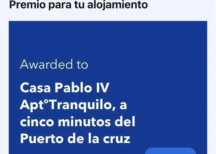 Casa Pablo IV AptºTranquilo, a cinco minutos del Puerto de la cruz