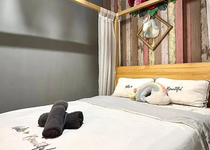 Unicorn Fairy Theme 2Br Airport Suite# Straits Intl# Pantai Hospt