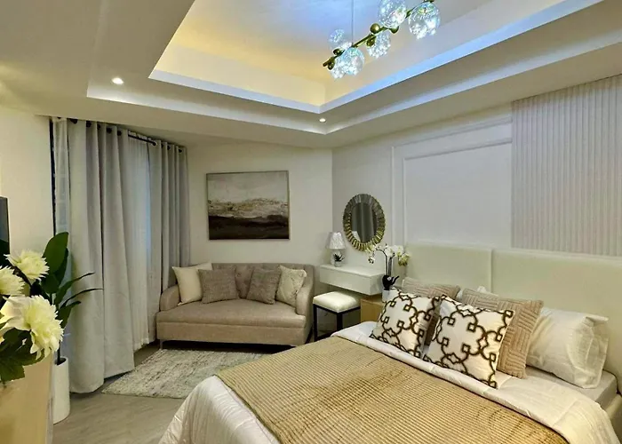 Blissful Bali Studio Azure North By The Bali Corner At Azure North, High Floor, Beautiful View Of Resort Amenities And Mt Arayat