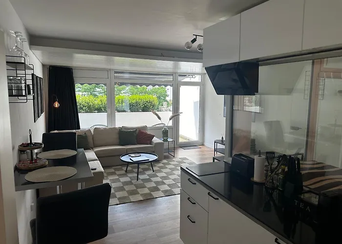 Jobostays - Urban Studio Loft Oldenburg Innenstadt - Designerbad Und Balkon - 5 Min Zu Fuss Innenstadt Und Bahnhof - Aufzug - Highspeed Wlan - Vollkueche Mit Kaffeemaschine Und Spuelmaschine - Kontaktfreier Check-In