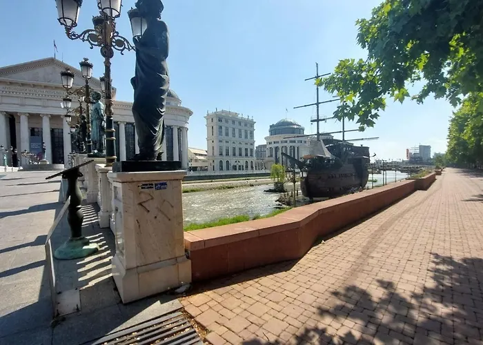 Mina Modern & Cozy Apartment Main City Square Gtc Skopje