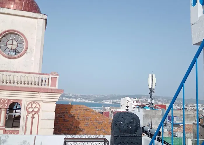 Tangier Medina Roof Top Apartment With Ocean Views