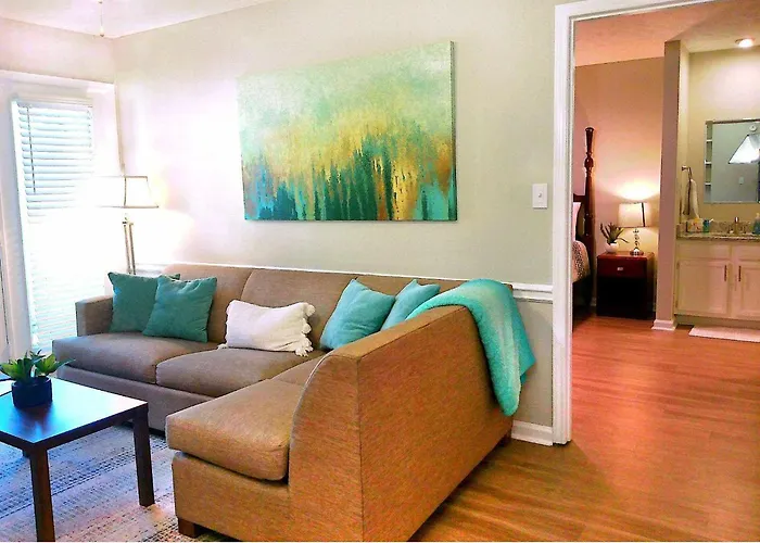 Studio 415 Spring Lake - Fayetteville Near Fort Bragg - Ground Level, Your Cozy Hideaway - Perfect For Short Or Long-Term Stays