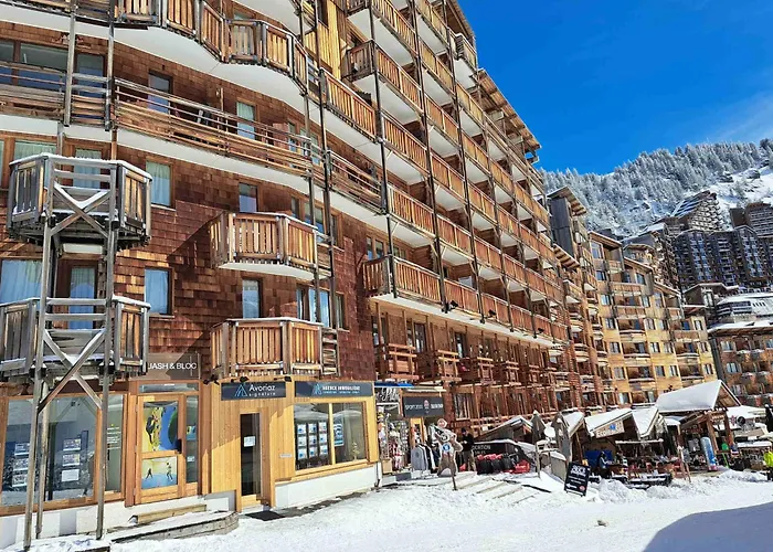 Avoriaz Appartement - 6 pers- 1 Chambre - Résidence Les Fontaines Blanches 8-ème ETAGES