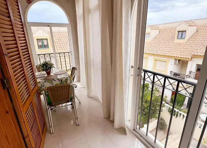 Apartamentos Rosi - 5-10 Minute Walk To La Zenia Beach, Sea View, Beach Bar, Cliff Walk, Shops, Paddys Point, Cabo Roig - Free Fast Fibre Optic Broadband, Free Parking, Tassimo Coffee Machine, Tv Firestick Compatible
