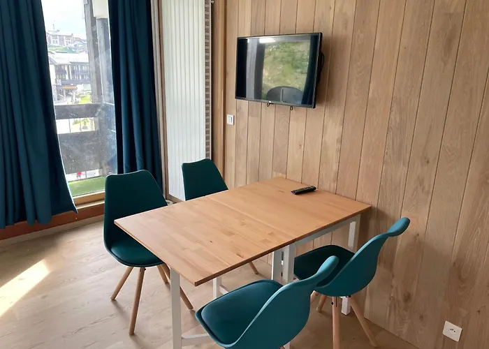 Studio Renove 2 Adultes 2 Enfants - Tignes Lavachet - Vue Montagne Plein Sud