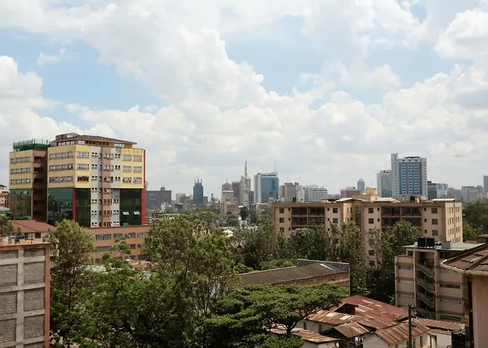 Penthouse Studio With King Bed Near Nairobi Museum
