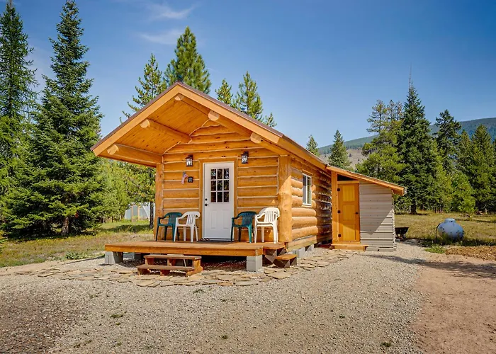 Mtn Views & Fireplace: Cozy Trout Creek Tiny Home