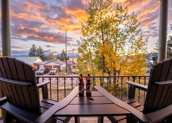Historic Leadville Loft: Sauna Views