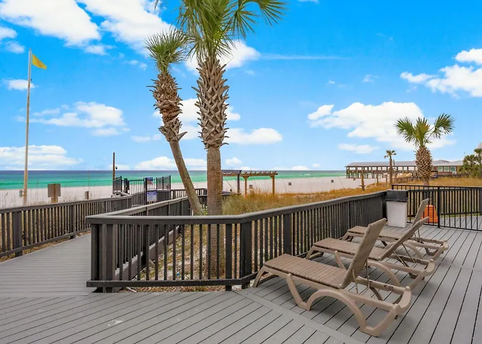 Sunbird Resort! Stunning Remodeled Beachfront Condo! Free Beach Chair Service! By Dolce Vita Pcb!