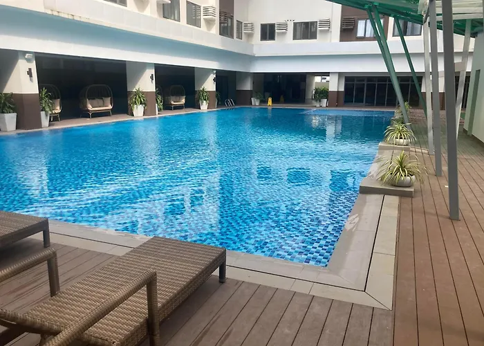 By Trixia Be Apartments, Luxury Studio Apartments, Ac, Pool, Gym, Near It Park