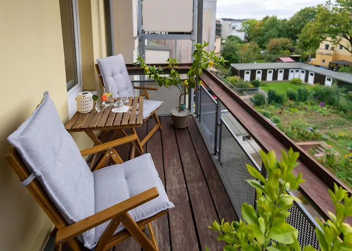 Schlosskoenig - Modernes & Zentrales Apartment Mit Balkon Und Arbeitsplatz