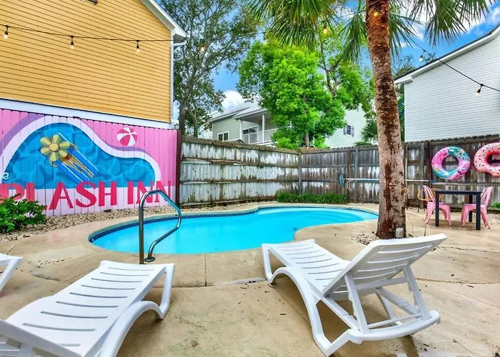 Splash Inn Lower Unit Heated Pool Walk To Beach