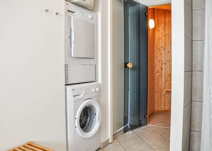 Beach Front Apartment In Bogense With Sauna