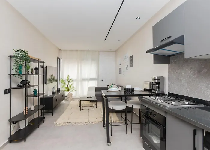 Appartement Cosy Et Moderne Bouskoura Proche Aeroport Et Hopital Universitaire