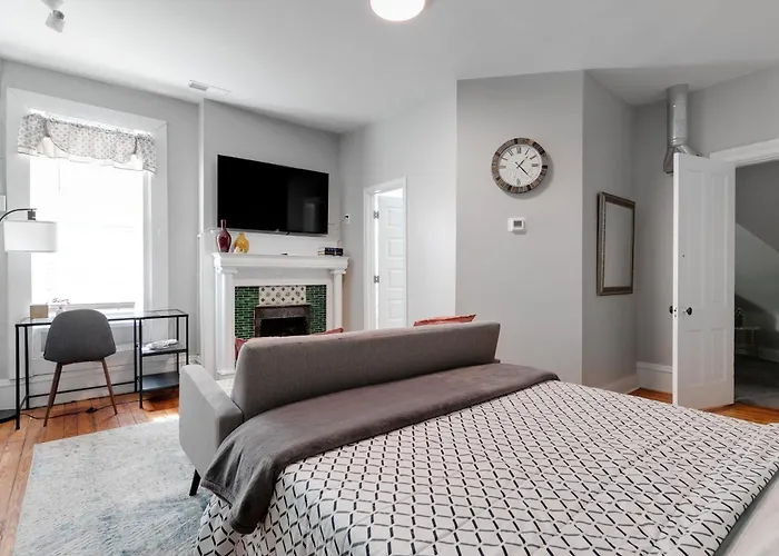 Studio Nest 2Queen Beds & 2Tvs Museums Free Parking