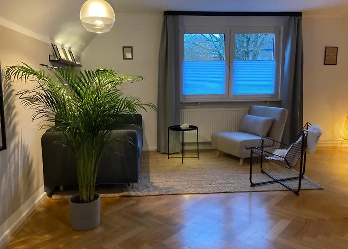 Ferienwohnung Soltau Parkplatz, Dachterrasse, Klimaanlage, 5 Gaeste