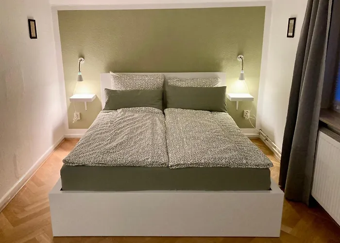Ferienwohnung Soltau Parkplatz, Dachterrasse, Klimaanlage, 5 Gaeste