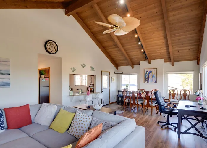 Breezy & Central Monterey Apt With Bay View!