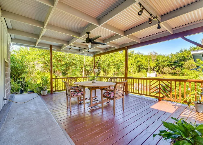 Keaau Apartment On Beautiful Acre W/ Pool & Deck!