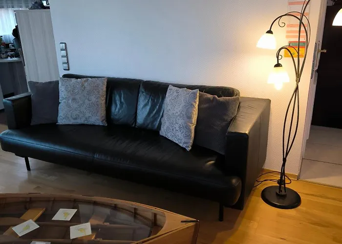 Central Leverkusen Apartment: Two-Bedroom Comfort with Dual Balconies