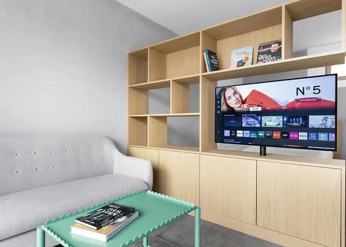 Design-Apartment 2025 Mit Balkon Und City View 250M Zum Marktplatz Kfw55