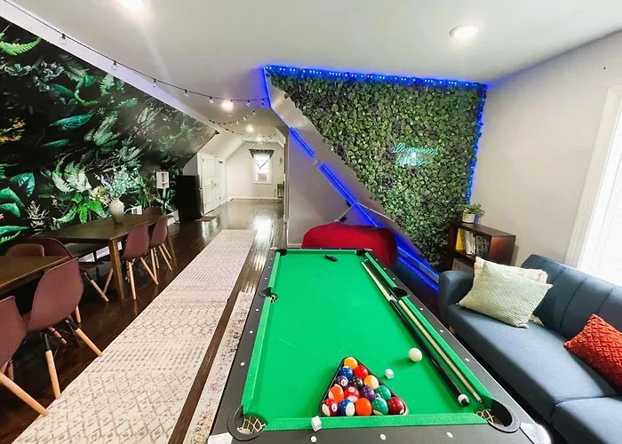Duplex Apt Dining 80In Projector Pool Table