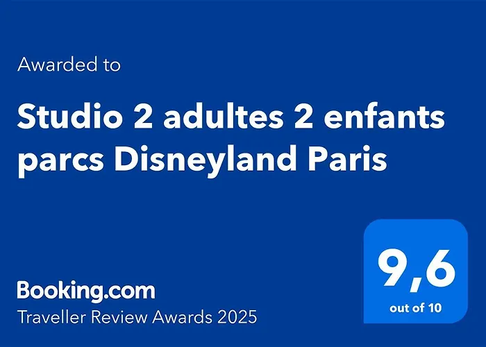 Studio 2 Adultes 2 Enfants Parcs Disneyland Paris
