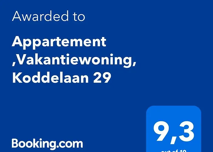 Appartement ,Vakantiewoning, Koddelaan 29