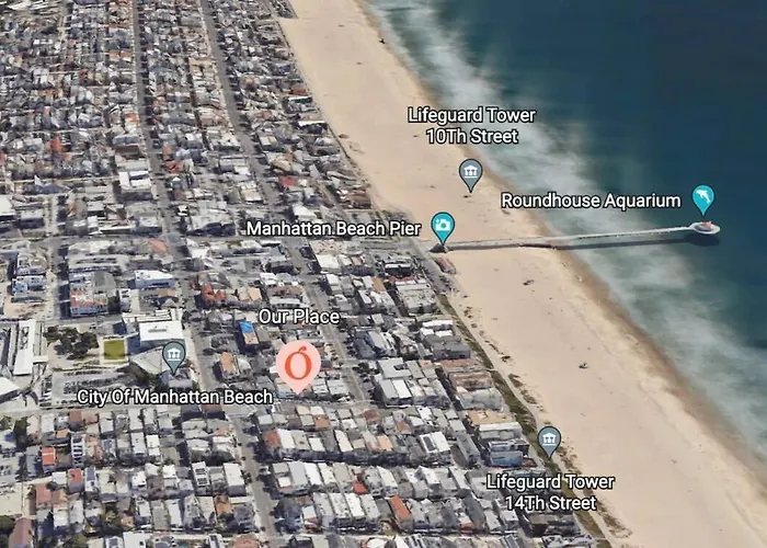 3Br Townhouse In Prime Manhattan Beach Location