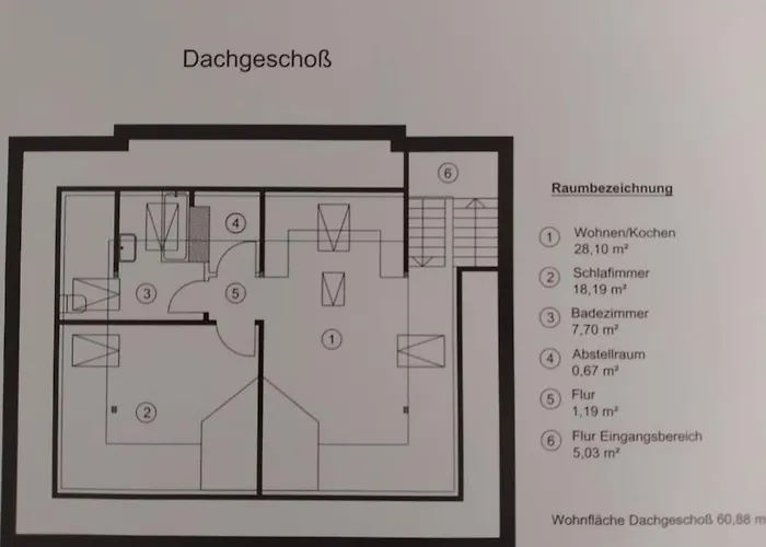 Helle Dachgeschosswohnung Am Weinberg-Campus