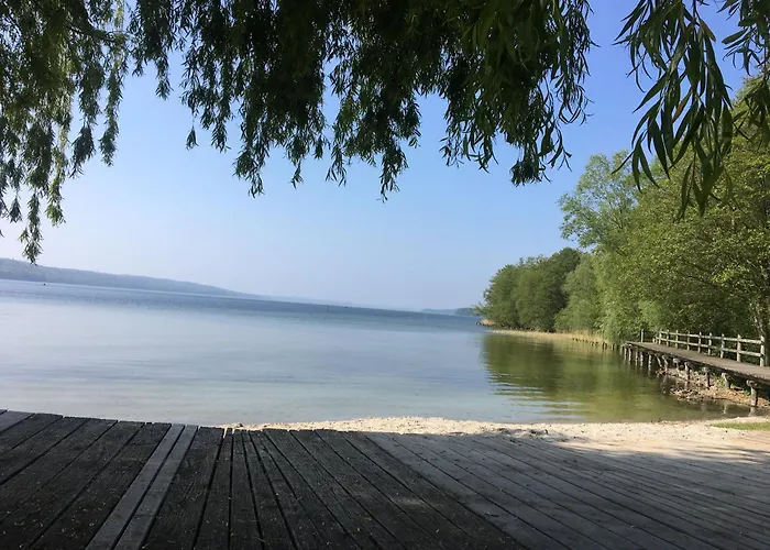 Fewo-Broda-Dorf Mit Garage -Tollensesee Strand-