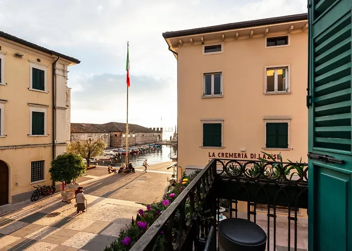 The Mansion Of Countess Rizzardi On Garda Lake