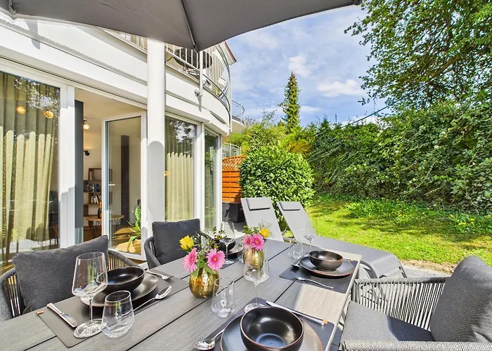Hochwertige Ferienwohnung In Seenaehe Mit Terrasse & Vollausstattung
