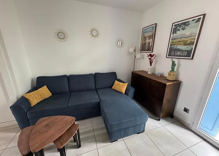 Emplacement idéal SECURISE T2 Cosy Perpignan