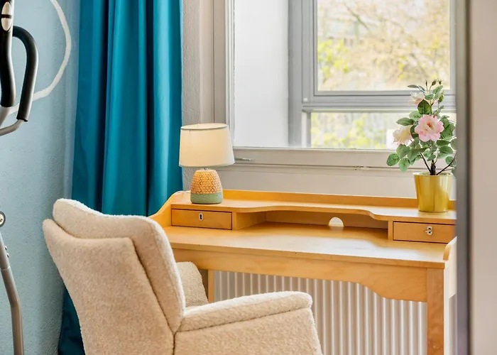 Wohnen Auf Zeit, Stilvolles Apartment Mit Balkon & Parkplatz Nahe Frankfurt