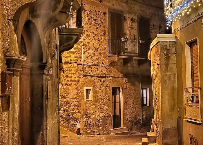 An Alcove At The Foot Of Mount Etna