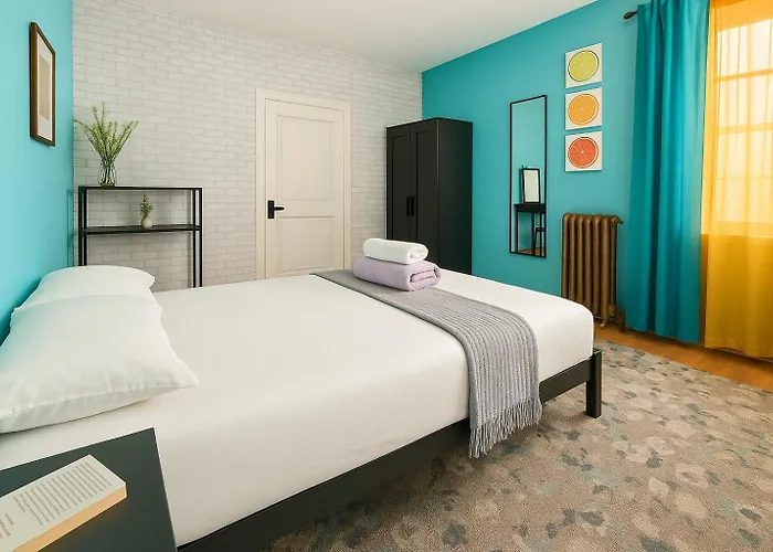 Blue Style Room In Guesthouse