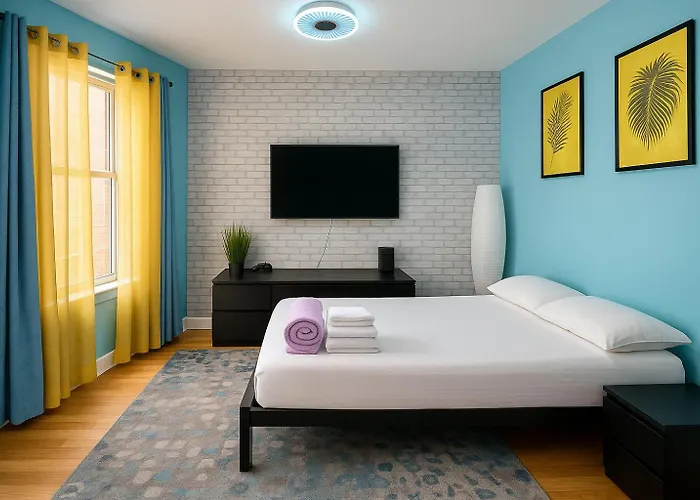 Blue Style Room In Guesthouse