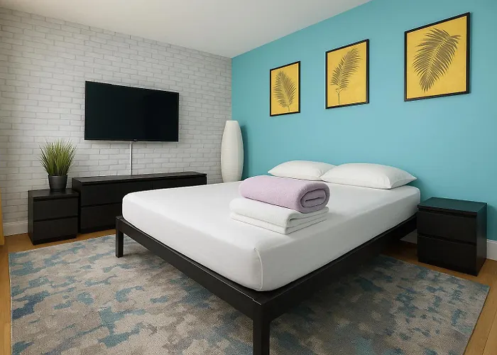 Blue Style Room In Guesthouse