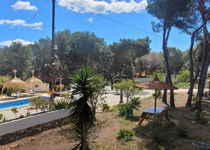 Casa Caledonia - Appartement dans villa avec jardin arboré et piscine à 500 M de la mer