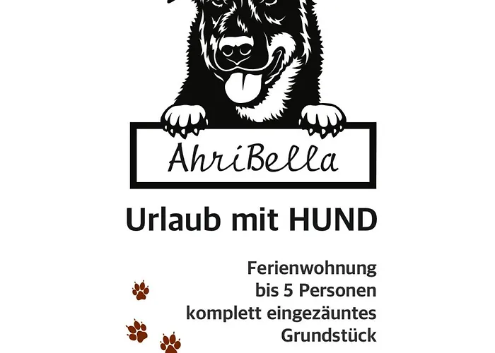 Urlaub Mit Hund -Ferienwohnung "Ahribella"-