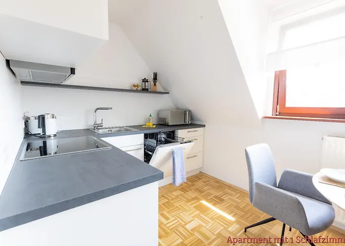 Rhein-Lahn Living - Modernes Design - Kontaktloser Zugang - Zentrale Lage Nahe Rhein Und Martinsburg - Apartments Mit Kueche & Wohnzimmer
